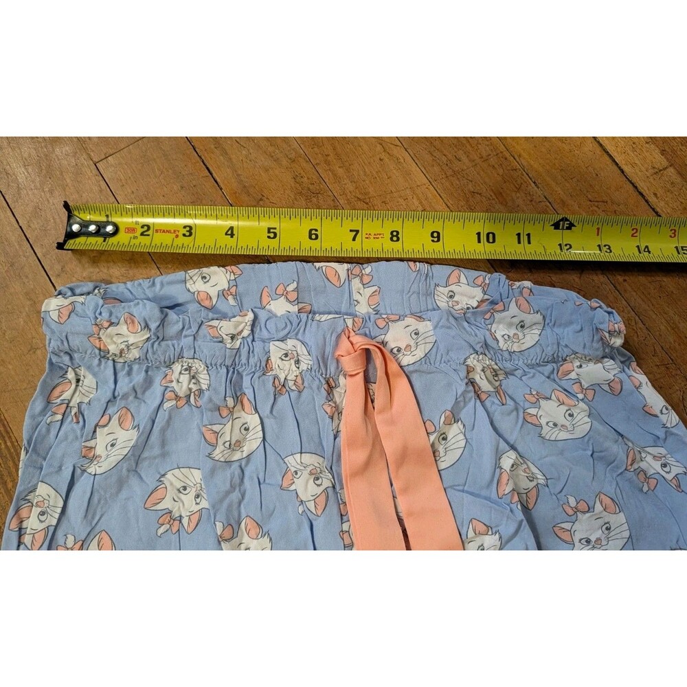 Vintage Aristocats Marie Always Tired Women's Pink Pajamas Set S Small - Picture 11 of 12